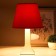 Table lamp 62104 1he27 15W red d = 22 cm, h = 34.5 cm Risalux