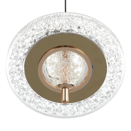 Bayerlux “Sanora” lamp 14W LED black and gold 20x25cm-5