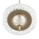 Bayerlux “Sanora” lamp 14W LED black and gold 20x25cm