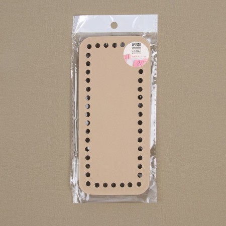 Donce for a bag, rectangular, 18 × 8 × 0.3 cm, beige color-2