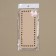 Donce for a bag, rectangular, 18 × 8 × 0.3 cm, beige color