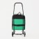 Carrier-house bag on cord, green color