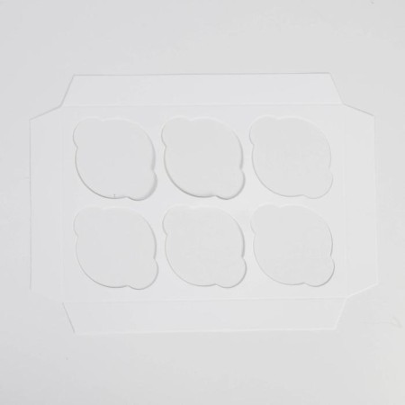 Girls cupcake box, 23 x 16 x 10 cm, new year-4