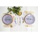 Walking on the Ethel table Lavender 40x146 cm, 100% cotton, sarzha 190 g/m2