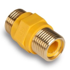 Муфта диэлектрическая AQUALINK, 3/4", для газовой подводки, наружная/наружная резьба