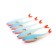 Foamen fish yaman devious minnow on a double, 135 mm, color 22 UV, 5 pcs.