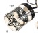 Rhine chandelier 5he27 40w Black 60x60x27 cm Bayerlux