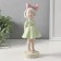 Polystone souvenir "Baby with a large bow on the head" 6.8x7.8x22 cm