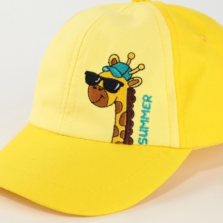 Baby cap for the boy "Girafik", rr. 48-50-6