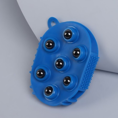 Massage, bilateral, universal, 7 balls, with a suspension, 13 × 10 × 4cm, color mix-6