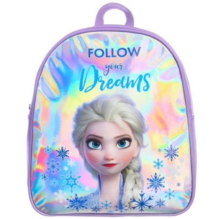 Baby backpack, 23 cm x 10 cm x 33 cm "Elsa", cold heart color mix-2