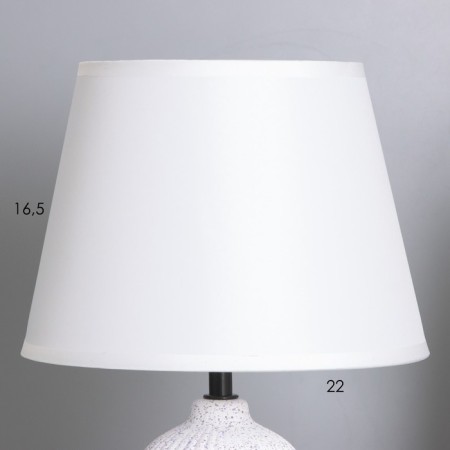 Table lamp "Beatrice" 1x40W E14 white 22x22x36cm-3