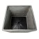 Kashpo for flowers and plants, light charcoal 30x30x30cm, 23l 10702058