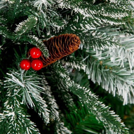 Fir tree "Victoria with viburnum and cones" 120 cm D of the lower tier 80 cm 322 branches-1