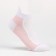 Women's socks, white/pink color, size 23