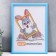Photo frame plastic 21x30 cm blue (101)
