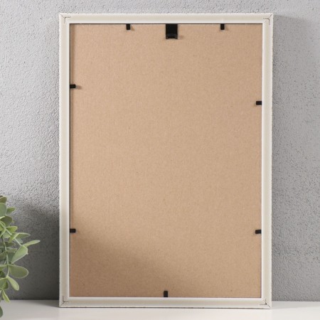 Photo frame plastic "reed" 21x30 cm, white-2