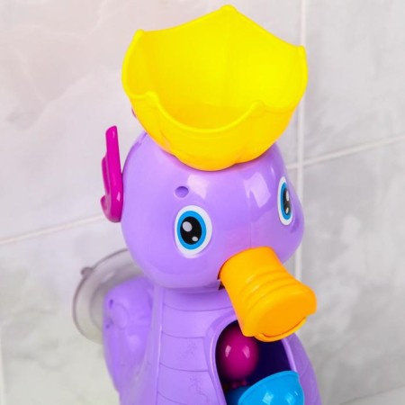 A set of bath toys "Mill. Sea hobby ", on a suction cup, a cup, crush me