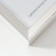 Photo frame plastic Viola 18x24 cm white