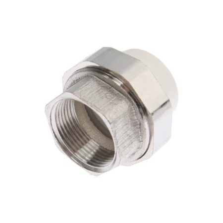 Combined cluttered zein, polypropylene, American, internal thread, d = 32 mm x 1 1/4 "