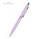 Automatic ball handle, 1.0 mm, BrunovisConti San Remo, blue rod, metal case Soft Touch Lilac, in case