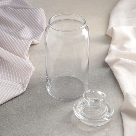Bank for bulk products Kitchen Slim, glass, 1.1 liters-1
