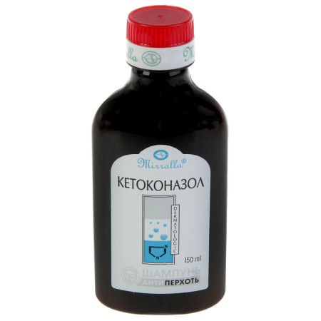 Mirrolla dandruff shampoo with ketoconazole 2%, 150 ml