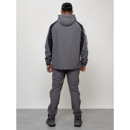 Male tracksuit, size 48, gray color-3