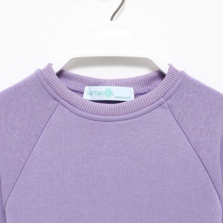 Children's costume with the basis (jumper, trousers) KAFTAN "BASIC Line" R.32 (110-116), lilac-7