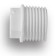 Aqualink plug, polypropylene, threaded, d = 25 mm x 3/4 "