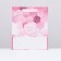 Laminated vertical packet "with love", 21 x 25 x 8 cm