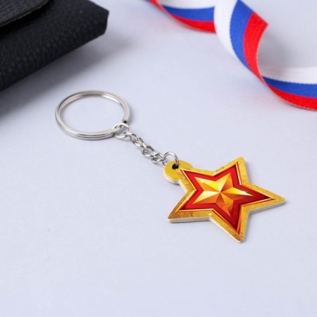 Magnet and keychain "defender", set 2 items-4