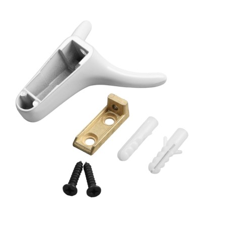 Furniture hook Cappio Ox, two -rod, white-6