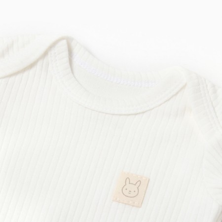 Body with DL. sleeve crumb I, height 62-68 cm, white-1