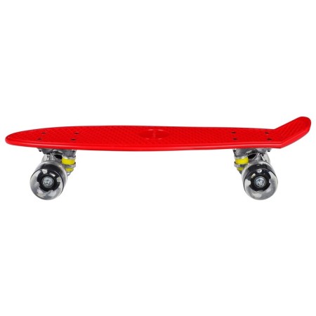 Penniboard Onlytop, 56x15 cm, light wheels PU 60x45 cm, aluminum frame, red color-2