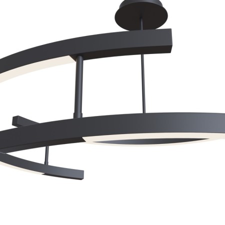 Suspension lamp Maytoni Mod016PL-L52BK, LED, 3x45 W, 830x830x850 mm, 1700 lm, black-2