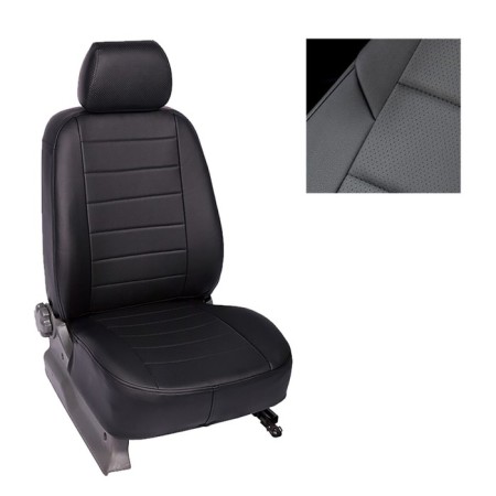 Autoshekhls for Kia Optima, (40/60), comfort, fleet, restyling, 2016-2020, eco-leather, set