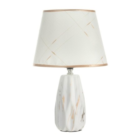 Donra table lamp E27 40W white gold 22x22x35cm Risalux-5