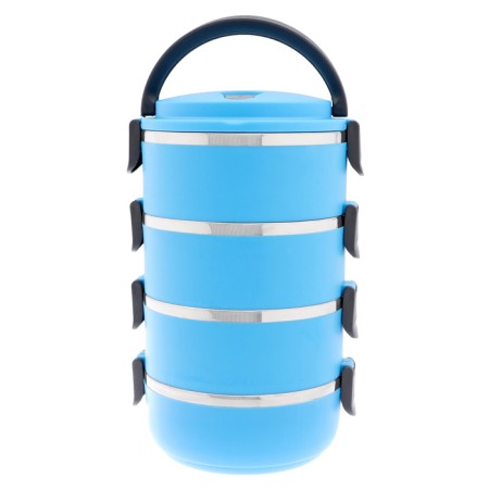 Lunch-Box "Dolyana", 2 l, retains heat 3 hours, 14 x 26 cm, blue-1