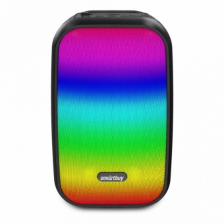 Portable column Smartbuy Bloom 3, 5 watts, 500mach, BT, USB, MP3, FM, RGB, black-1