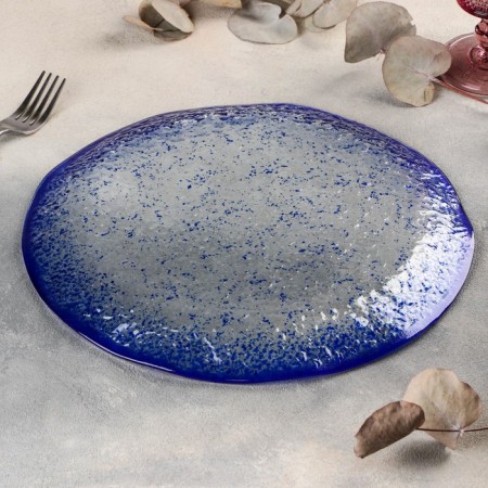 Glass Player Magistro "Blue Diamond", D = 30.5 cm-2