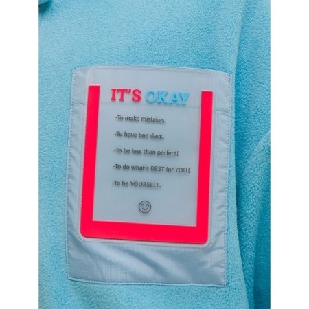 Jacket for girls, height 116 cm, blue color-4
