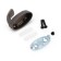 Furniture hook cappio sea, one -rod, zinc, color graphite