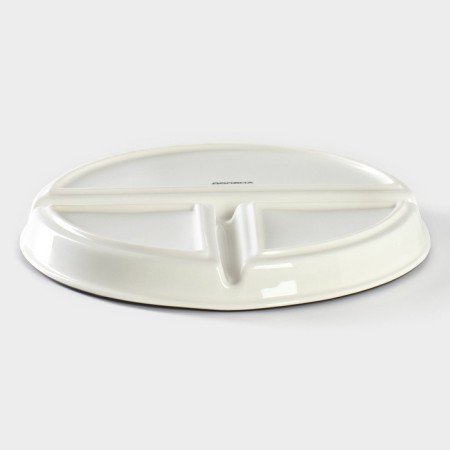Porcelain plate for proper power supply, D = 23 cm-3