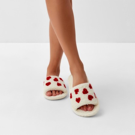 Women's slippers with open nose size 40-41-10