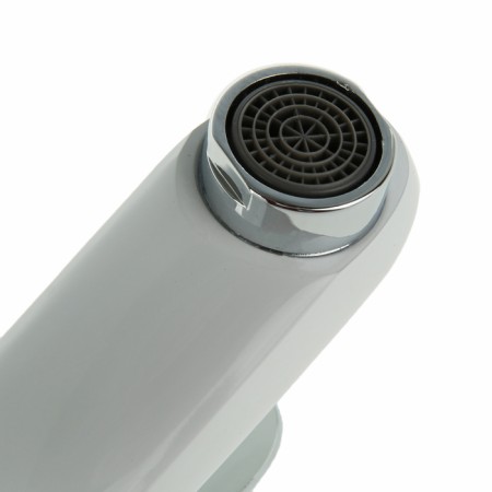 Accoona A9067G shell mixer, single -leaf, silumin, white-1