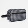 Lightning cosmetic bag, external pocket, gray color