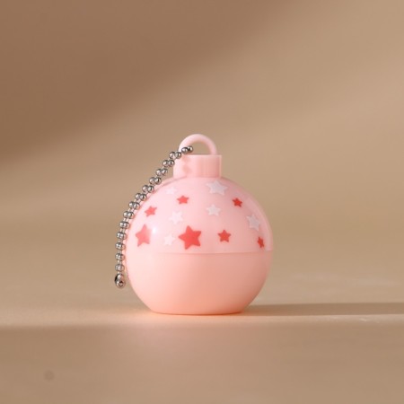 New Year. Lip balm "Snowflakes", 3.5 g, vanilla aroma-3