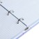 A notebook on the rings of A5 160 sheets in the Calligrata "marble" cage, 7BC cover, without deforestation under the ring, offset unit
