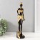 Polystone souvenir "African in gold with a jug in the hand" 7x7x29 cm